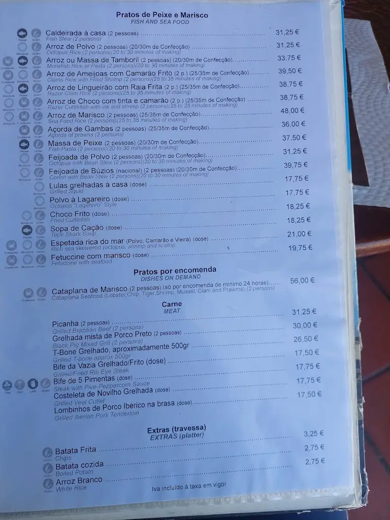 Menu_Restaurante do Luís_Sines_immagine_3