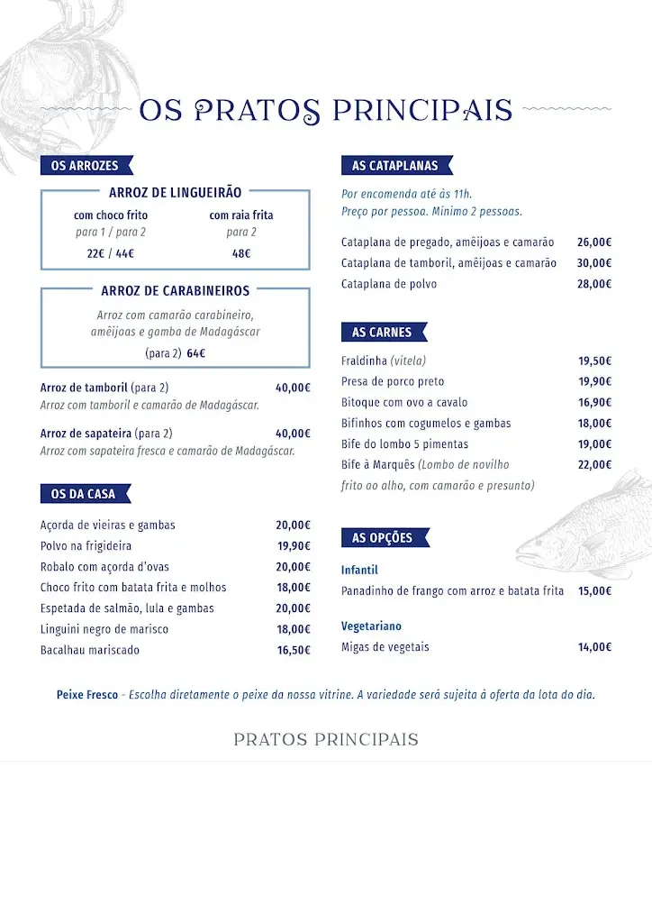 Menu_Pórtico - Taberna & Restaurante_Sines_imagen_1