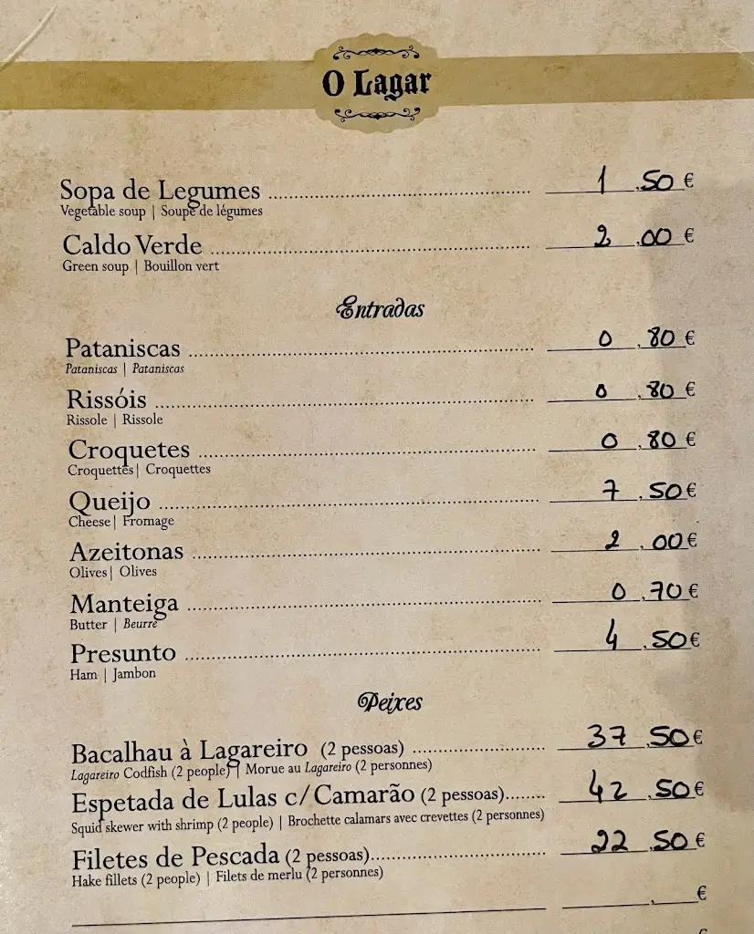 Menu_O Lagar_Arcos de Valdevez_immagine_2