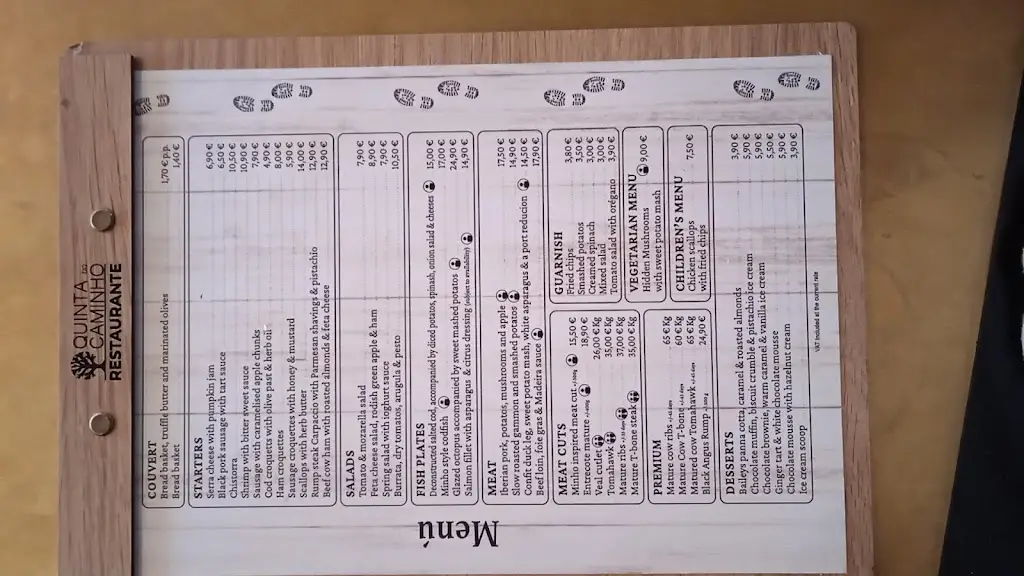 Menu_Restaurante Quinta do Caminho_Valença_immagine_3