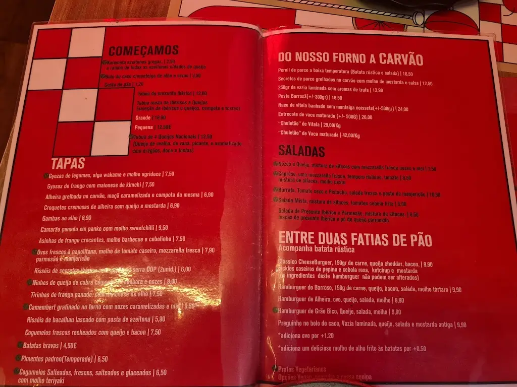 Menu_Fronteira Gastrobar-Tapas Wines Gins_Valença_immagine_1