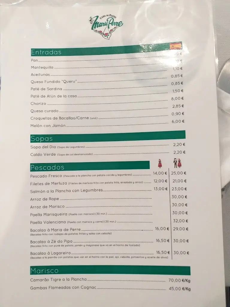 Menu_Casa de Pasto Maria de Perre_Viana do Castelo_immagine_3