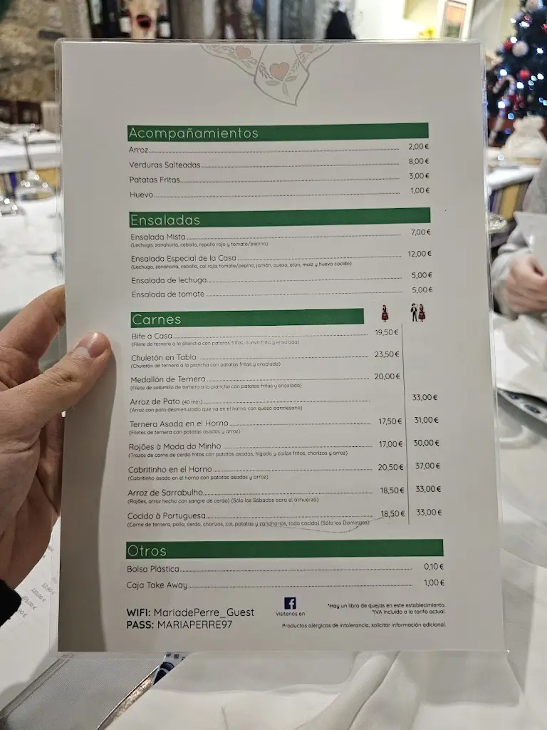 Menu_Casa de Pasto Maria de Perre_Viana do Castelo_immagine_4