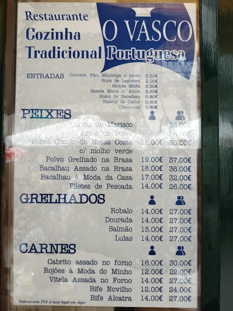 Menu_O Vasco - Restaurante_Viana do Castelo_immagine_3