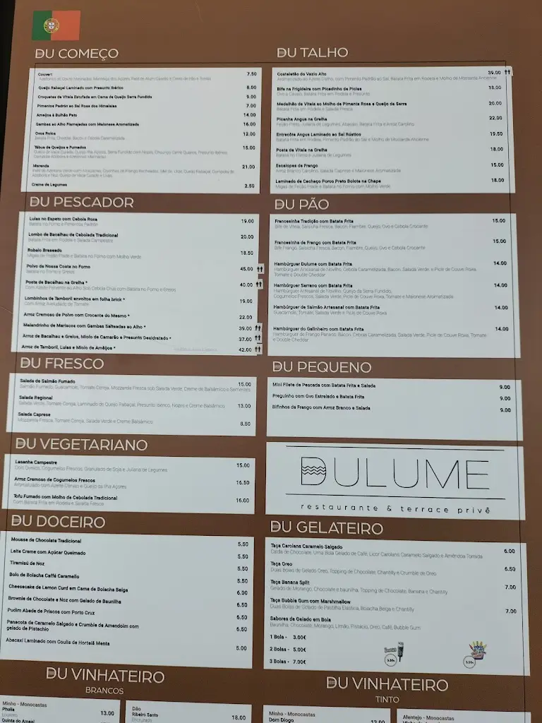 Menu_Dulume - restaurante & terrace privé_Viana do Castelo_immagine_3