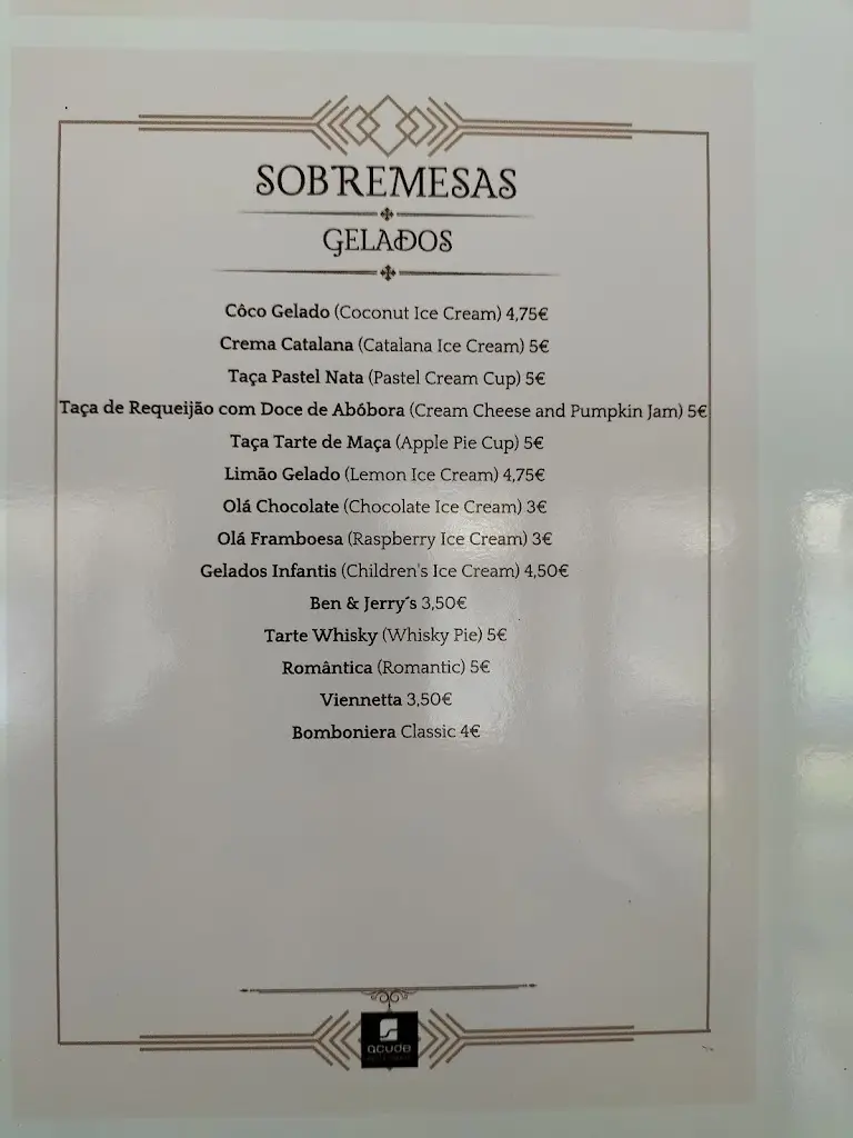 Menu_Restaurante Açude, Ponte de Lima_Ponte de Lima_immagine_4