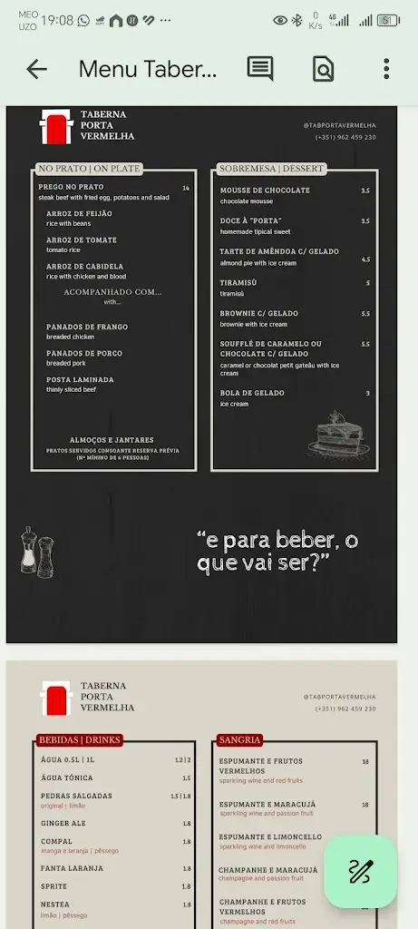 Menu_Taberna Porta Vermelha_Ponte de Lima_image_4