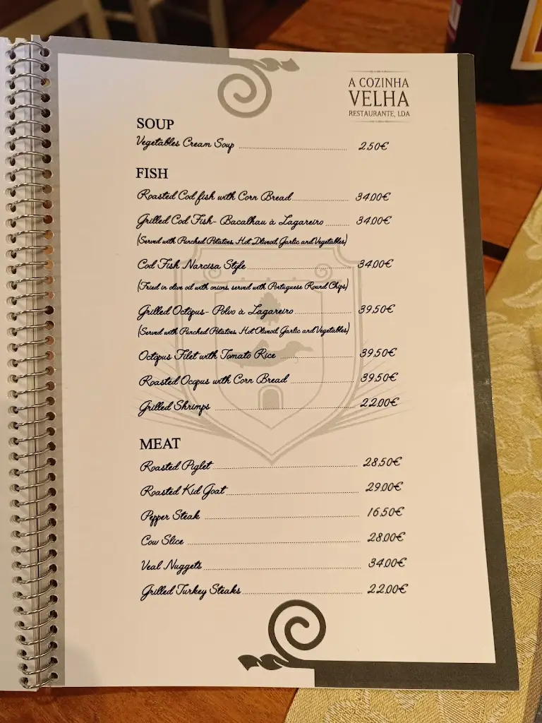 Menu_A Cozinha Velha_Ponte de Lima_immagine_2