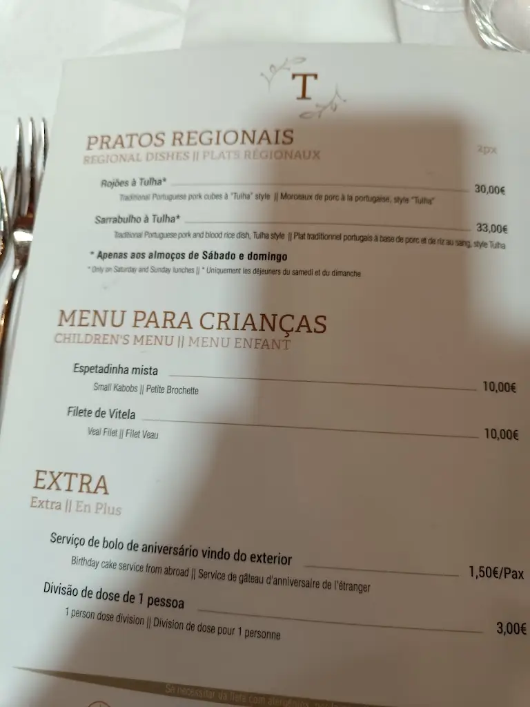 Menu_A Tulha Restaurante_Ponte de Lima_immagine_2