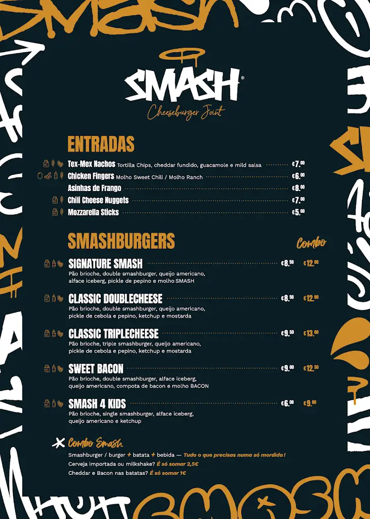 Menu_Smash - Cheeseburger Joint_Ponte de Lima_image_1