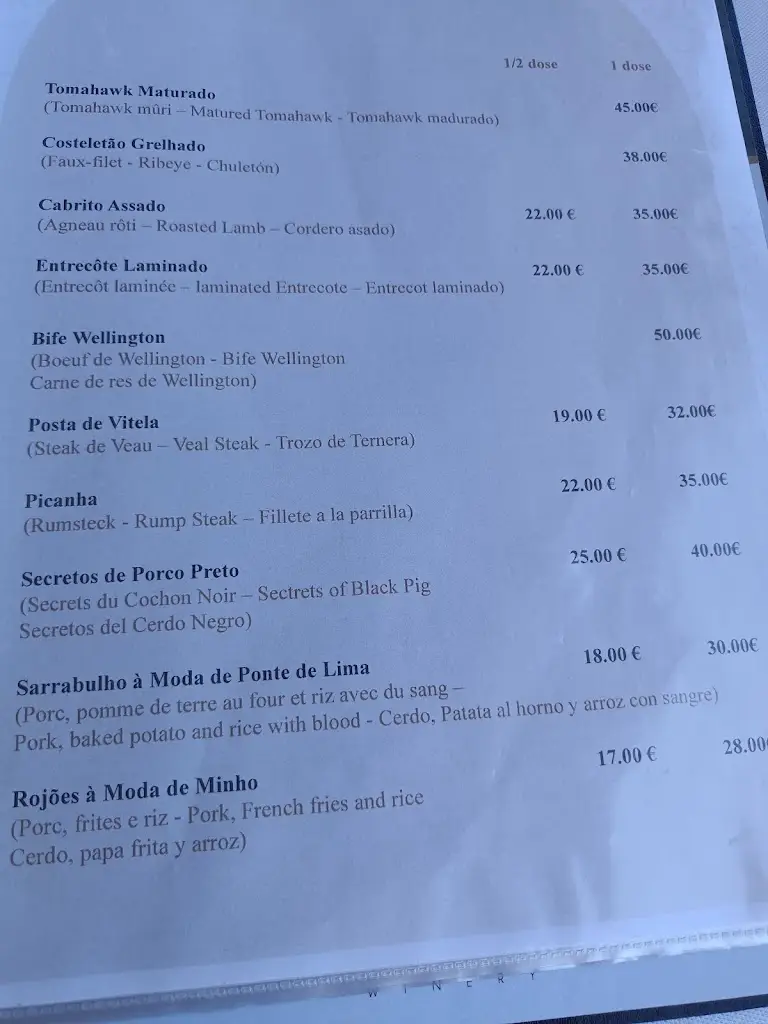 Menu_Encanada_Ponte de Lima_immagine_1