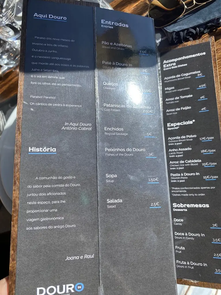 Menu_Douro In_Peso da Régua_image_3