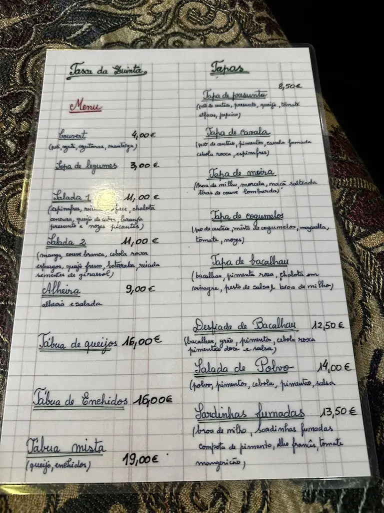 Menu_Tasca da Quinta_Peso da Régua_immagine_1