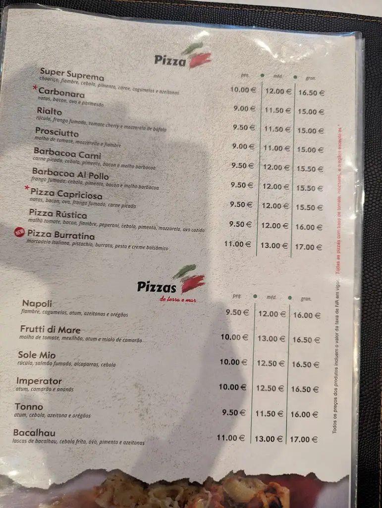 Menu_Mangiare Di Roma, Lda._Monção_image_1