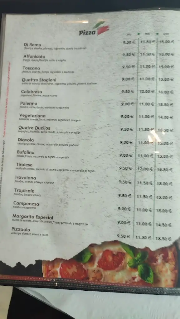 Menu_Mangiare Di Roma, Lda._Monção_image_2