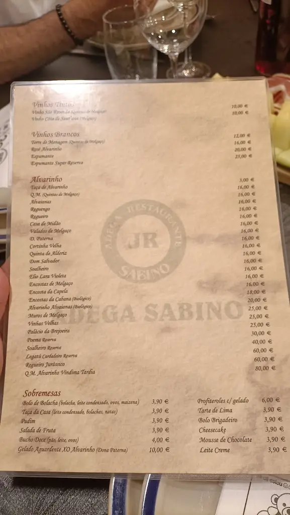 Menu_Adega Sabino_Melgaço_immagine_1