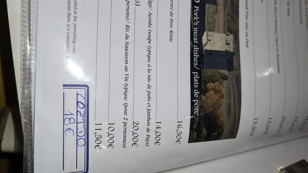 Menu_O Castelo_Montalegre_immagine_3