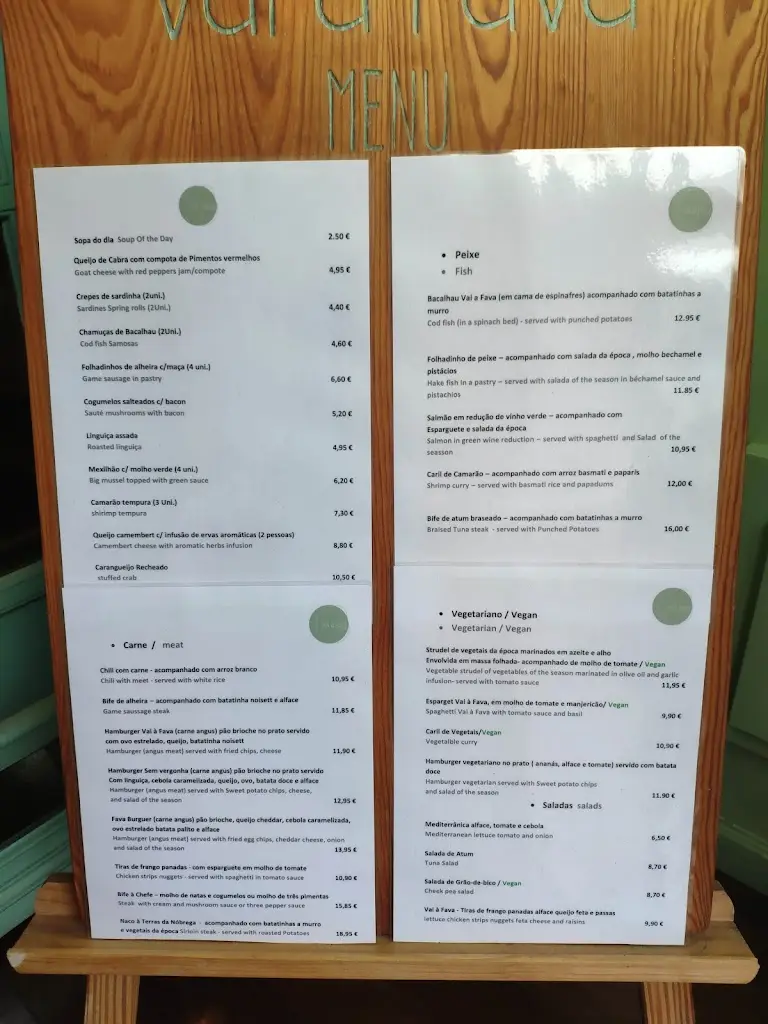 Menu_Vai À Fava_Ponte da Barca_immagine_2