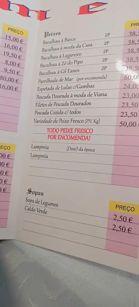 Menu_Restaurante Varanda do Lima_Ponte da Barca_image_2