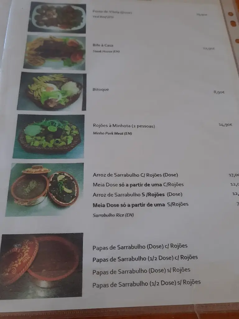 Menu_Restaurante Jaime Gomes_Ponte da Barca_immagine_4