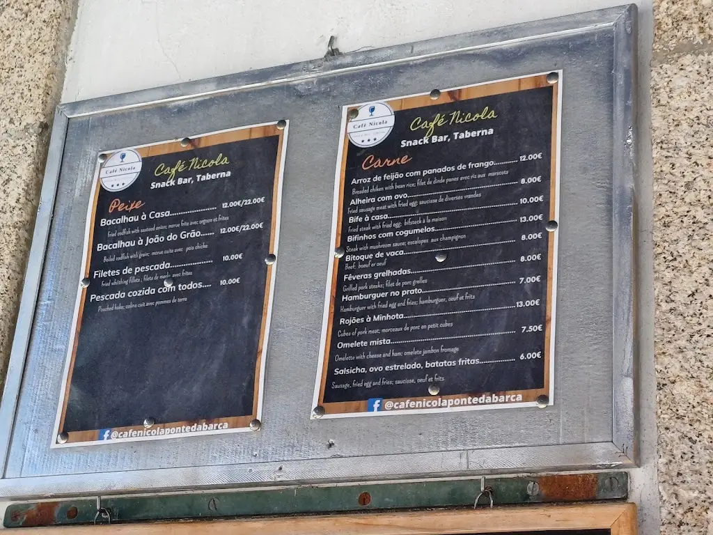 Menu_Café Nicola_Ponte da Barca_immagine_1