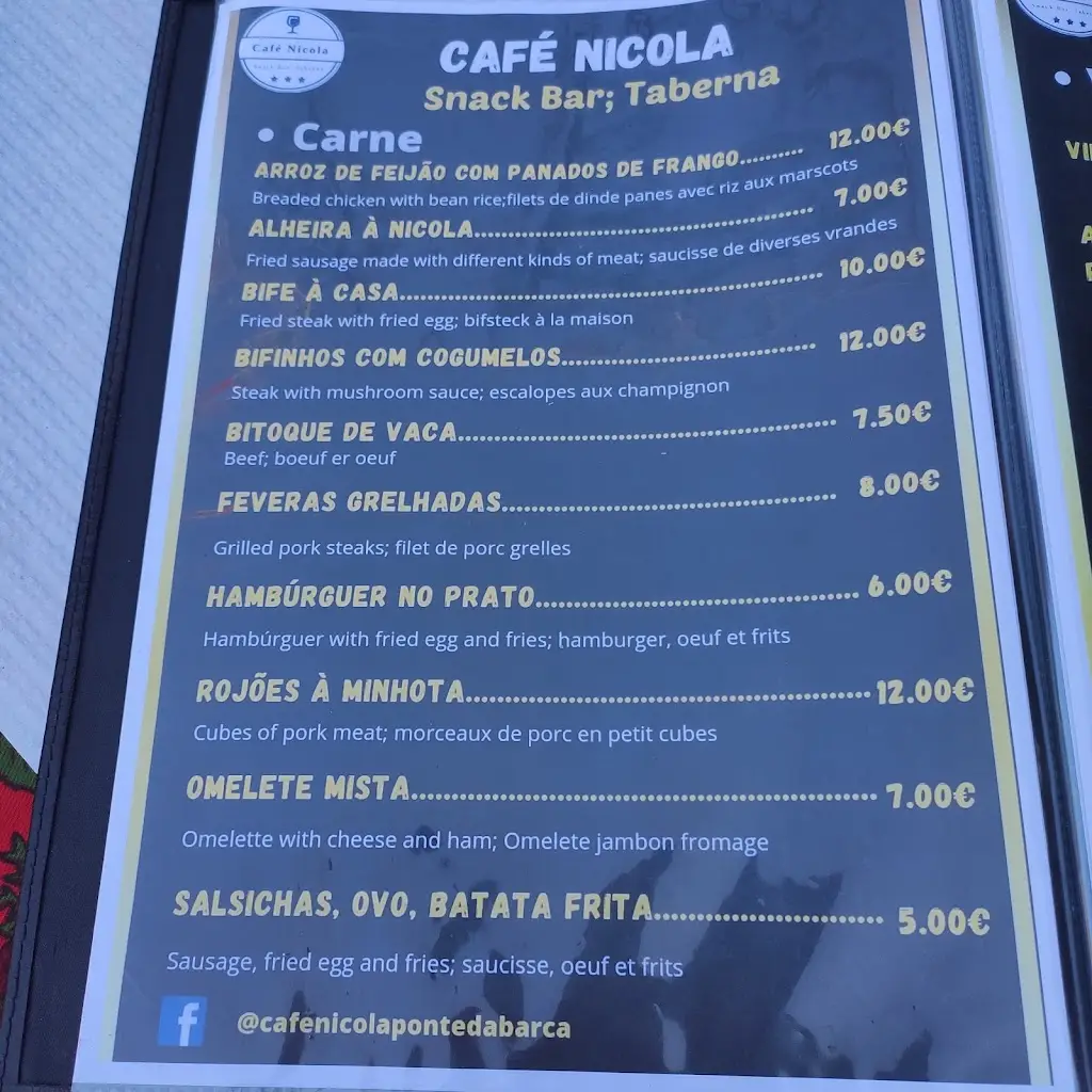 Menu_Café Nicola_Ponte da Barca_immagine_2