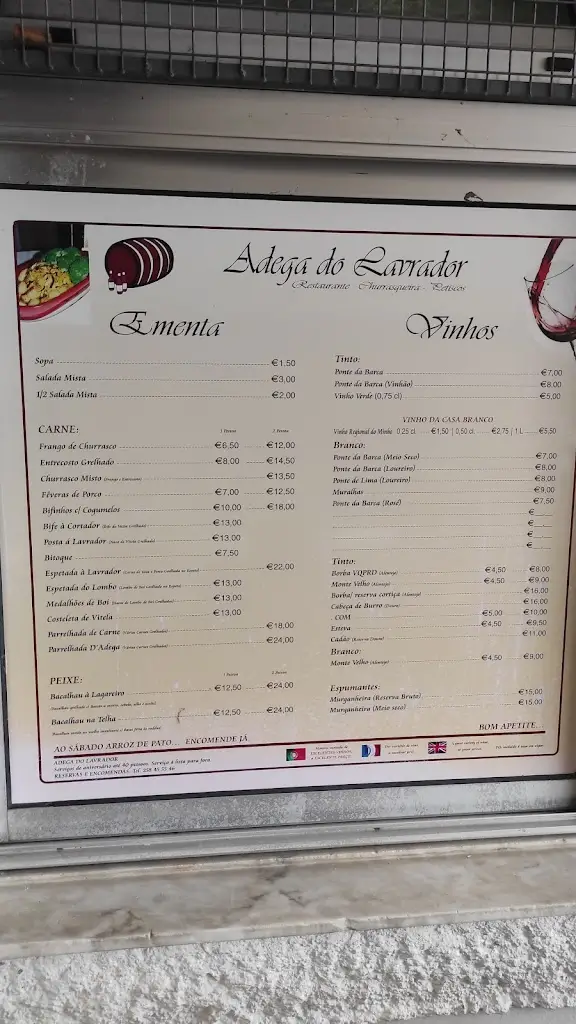 Menu_Adega do Lavrador_Ponte da Barca_immagine_3
