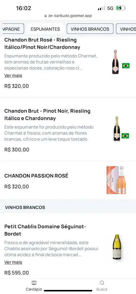 Menu_Poetas food & drinks_Ponte da Barca_image_4