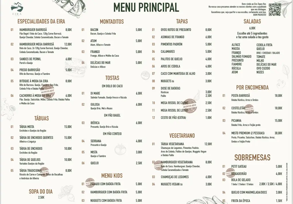 Menu_Eira - Tapas • Bar_Boticas_imagen_1
