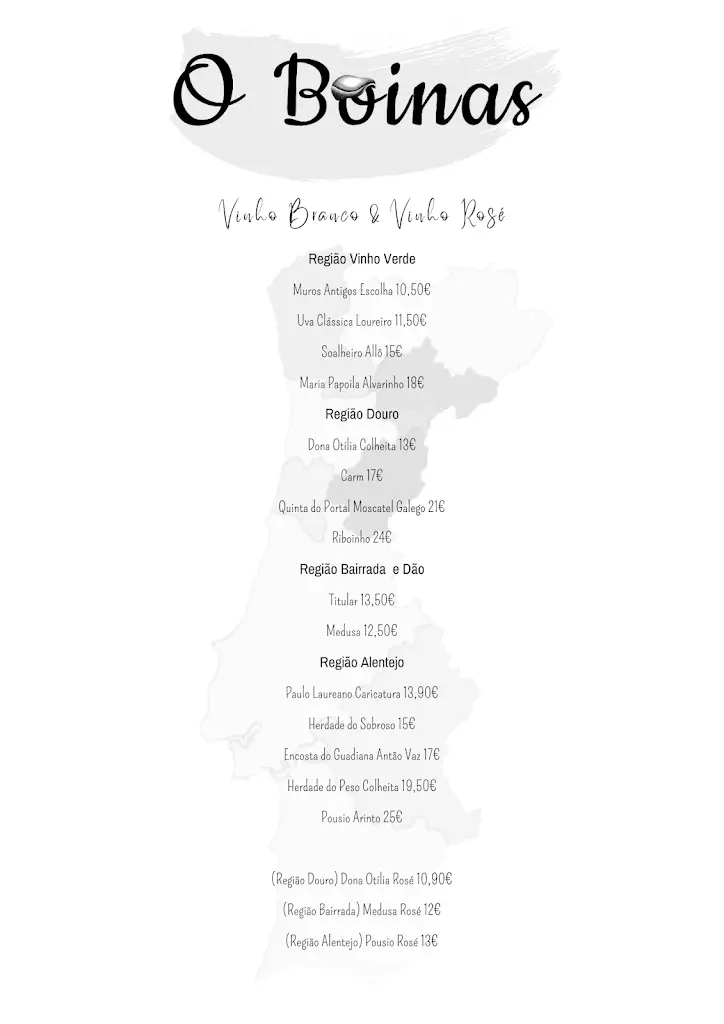 Menu_Restaurante O Boinas_São João da Madeira_immagine_1