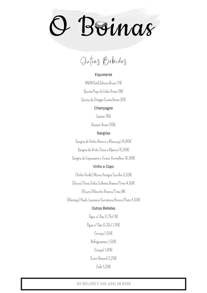 Menu_Restaurante O Boinas_São João da Madeira_immagine_3