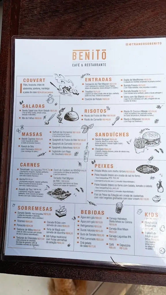 Menü_A Joaninha_Campo de Besteiros_Bild_1