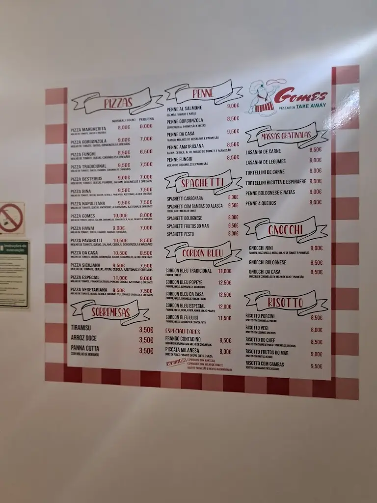 Menu_Pizzaria Take Away Gomes_Campo de Besteiros_immagine_4