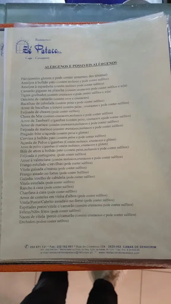 Menu_Zé Pataco_Canas de Senhorim_immagine_2