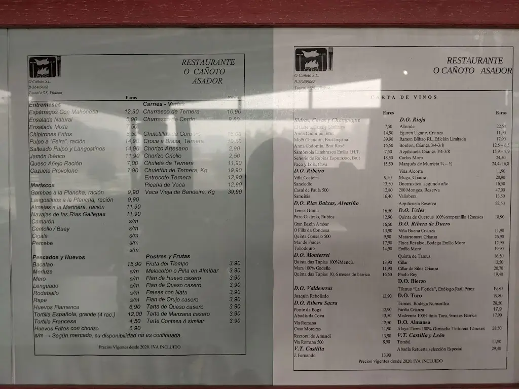 Menu_Canas Senhorim_Canas de Senhorim_immagine_3