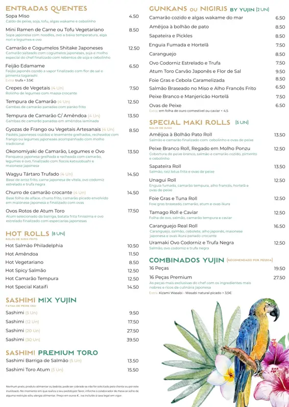 Menu_YÜJIN Sushi - São João da Madeira_São João da Madeira_image_3