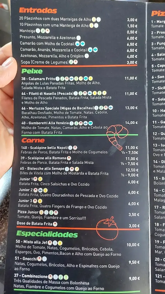 Menu_Pizzeria Casa Mia_Vila Pouca de Aguiar_immagine_1