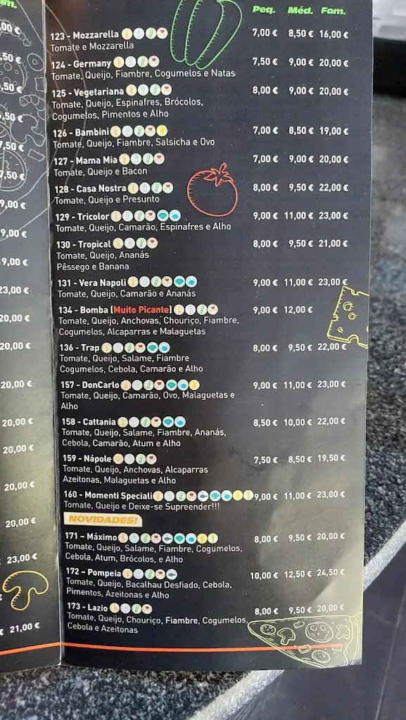 Menu_Pizzeria Casa Mia_Vila Pouca de Aguiar_immagine_2