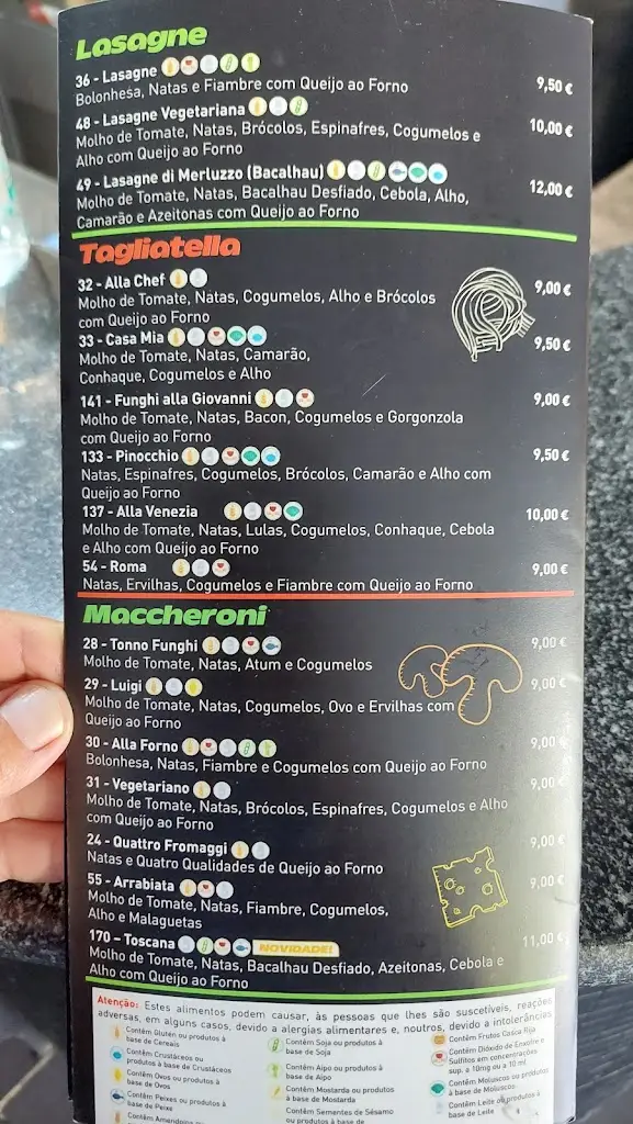 Menu_Pizzeria Casa Mia_Vila Pouca de Aguiar_immagine_3