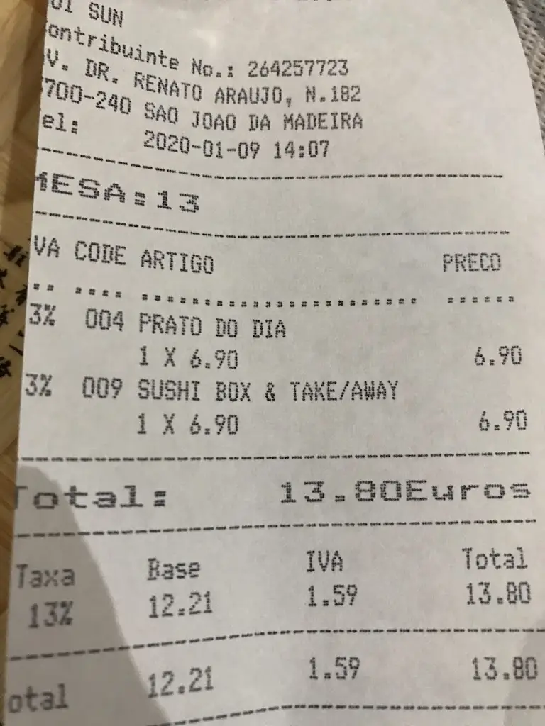 Octavio Carmona_Restaurante Sabor da Ásia_São João da Madeira_review