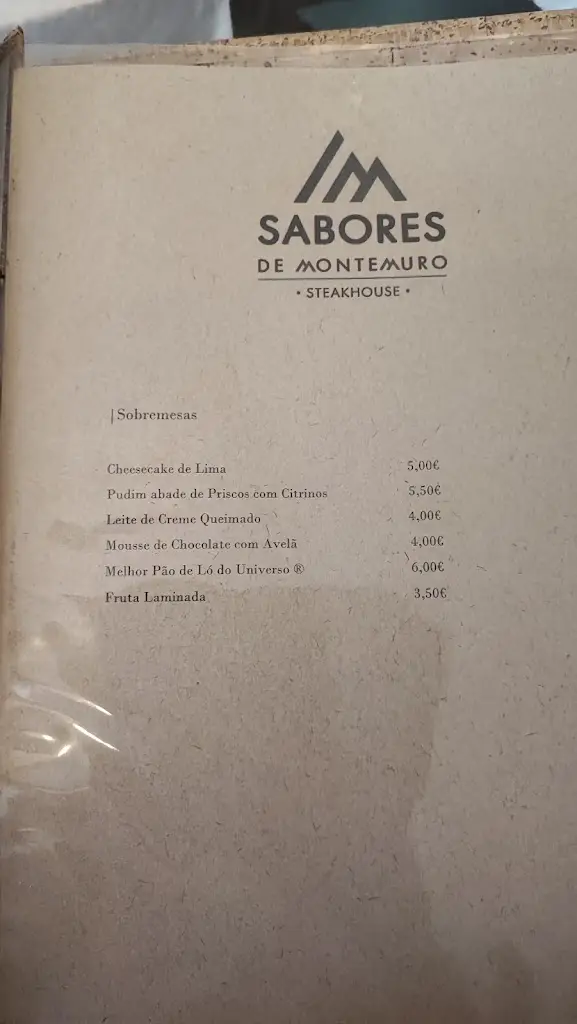 Menu_Sabores De Montemuro_Cinfães_immagine_1