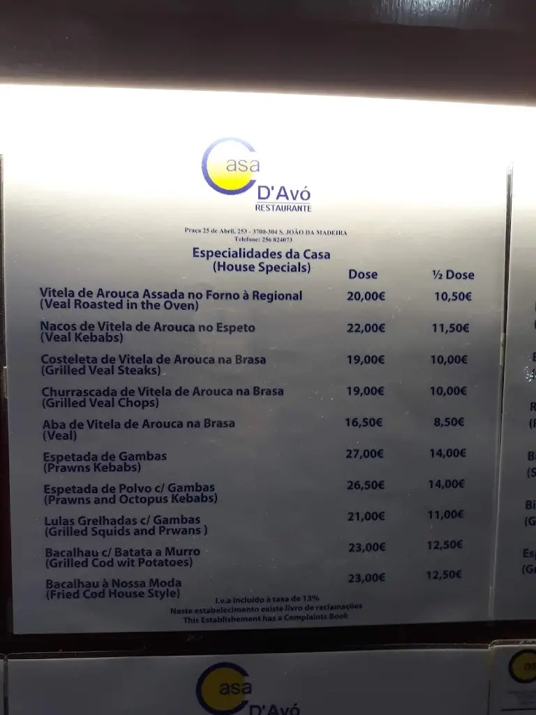 Menu_Casa da Avó_São João da Madeira_immagine_4