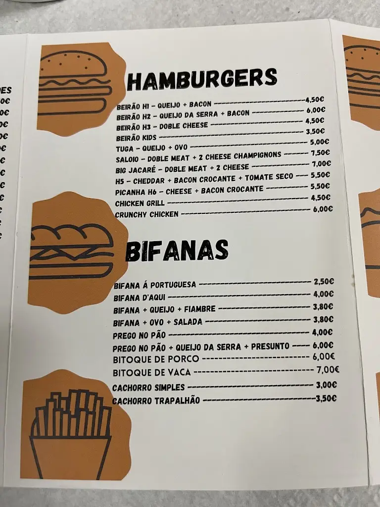 Menü_Restaurante-Hamburgueria 
