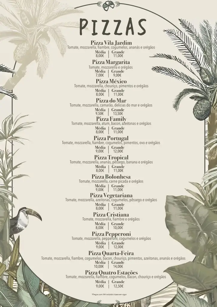 Menu_Pizzaria Vila Jardim_Valpaços_immagine_1
