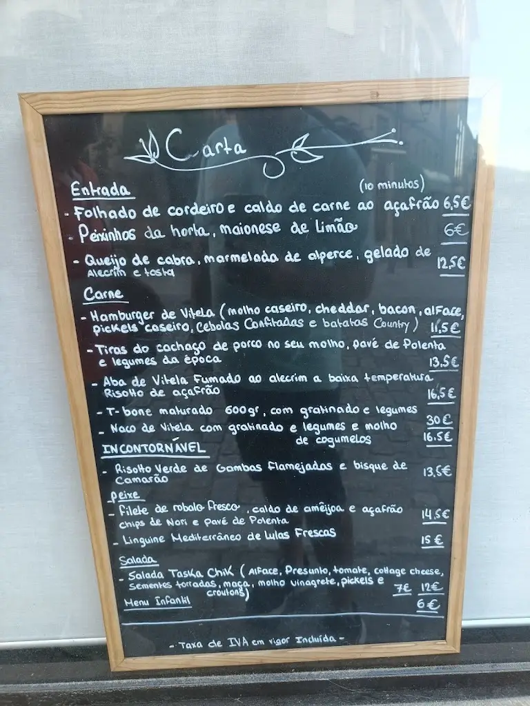 Menü_Taska Chik - Restaurante_Castro Daire_Bild_1