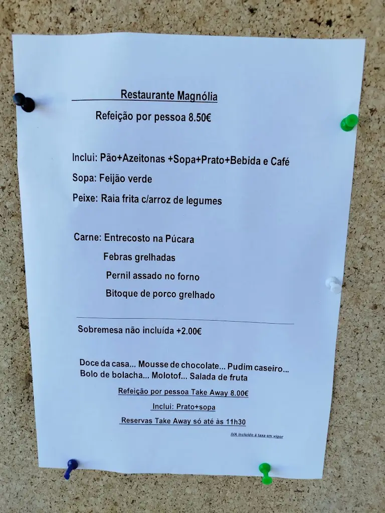 Menu_Restaurante Magnólia_Mortágua_immagine_1
