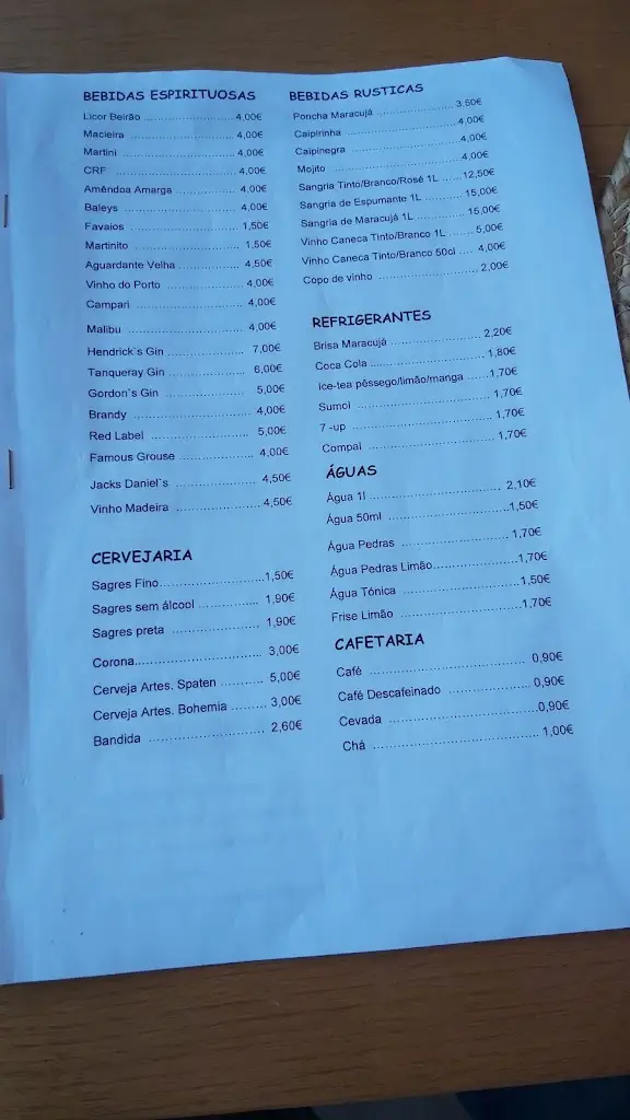 Menu_Tempero Rústico_Sever do Vouga_immagine_1