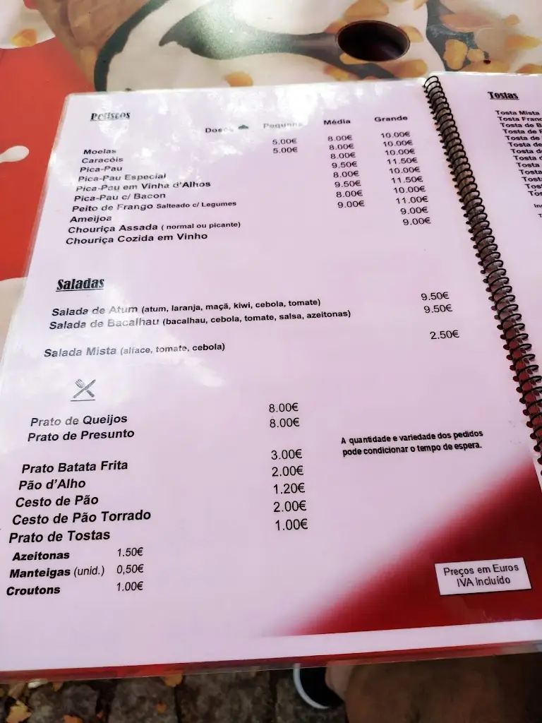 Menu_Arca dos Caracois - Petiscos_Mangualde_image_2