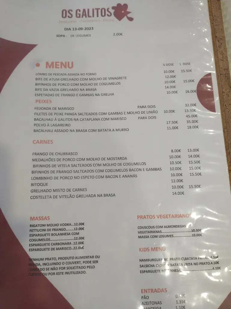 Menu_Os Galitos_Mangualde_imagen_3