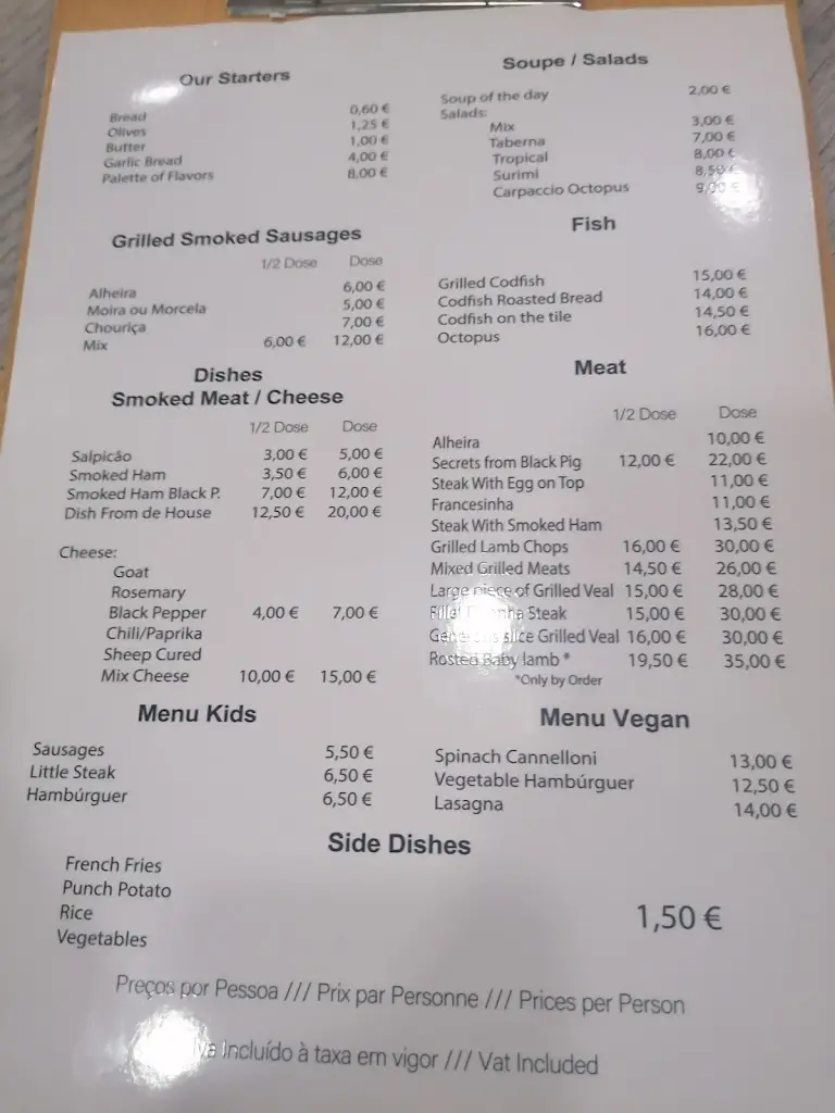 Menu_A Taberna do Porfírio_Lamego_image_4